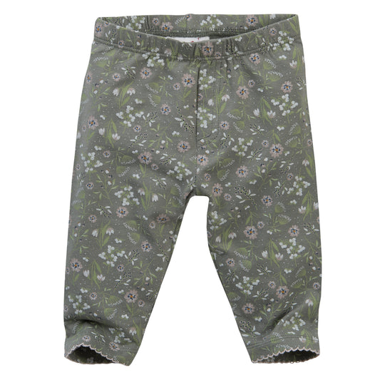 Leggings Verdes Flores