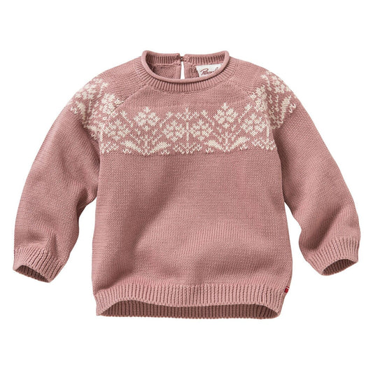 Camiseta Rosa Estampado Blanco