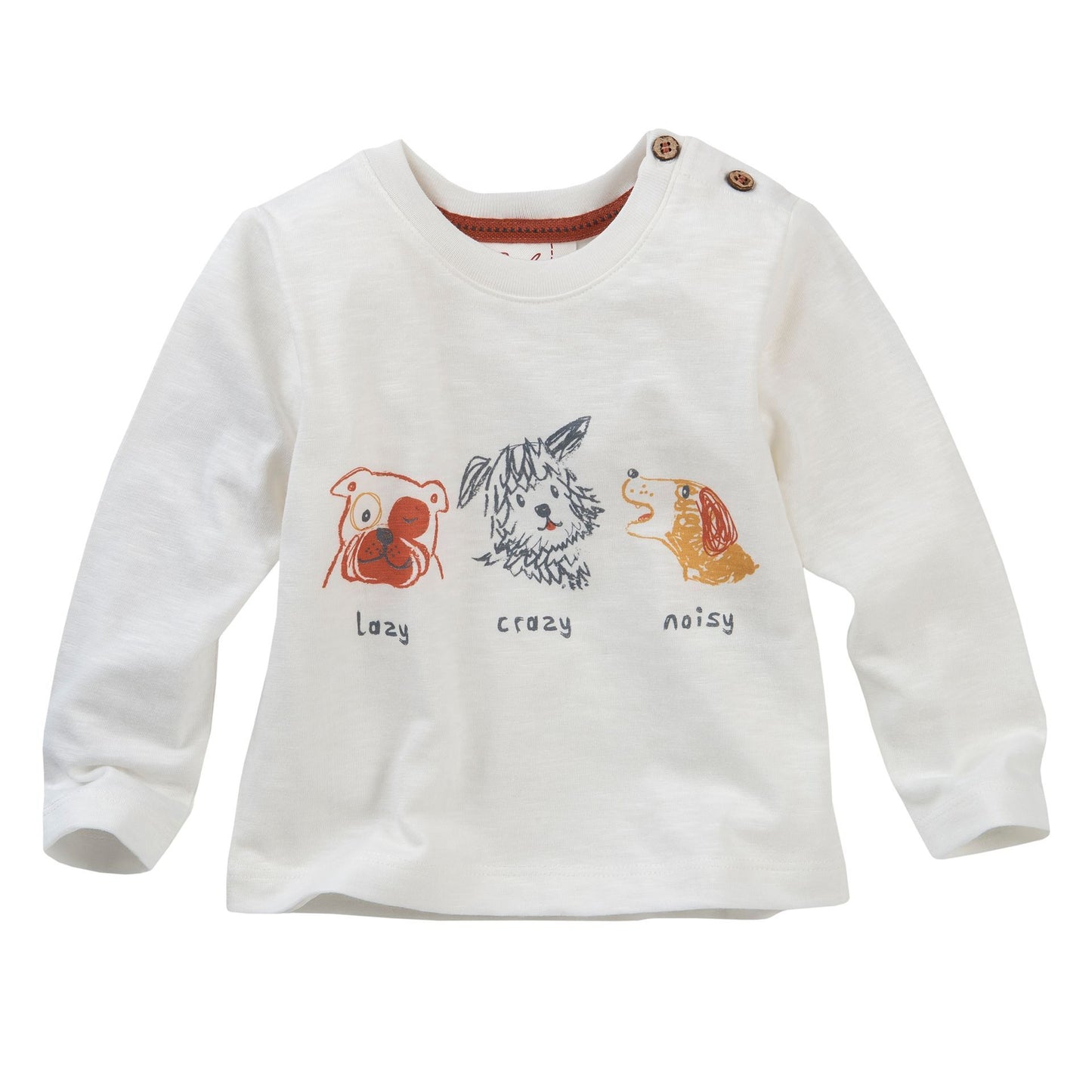 Camiseta Blanco Roto Perritos