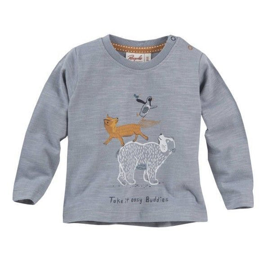 Camiseta Gris "Take it Easy Buddies"