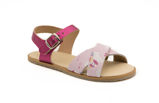 Sandalia Liberty Uniflexi / Caprone Rosa / Lila