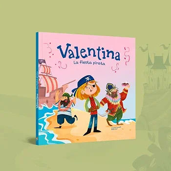 Valentina La fiesta pirata(5/7años)