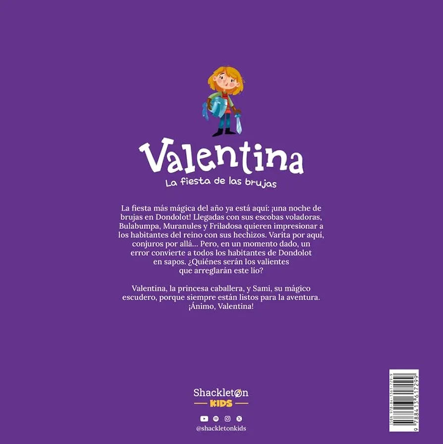Valentina la fiesta de las brujas (5/7 años)