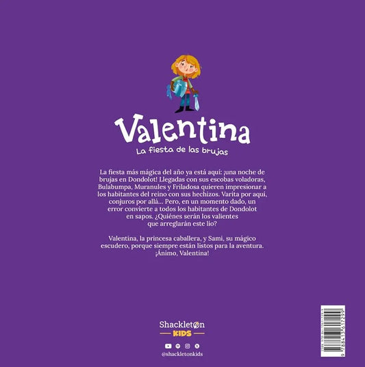 Valentina la fiesta de las brujas (5/7 años)