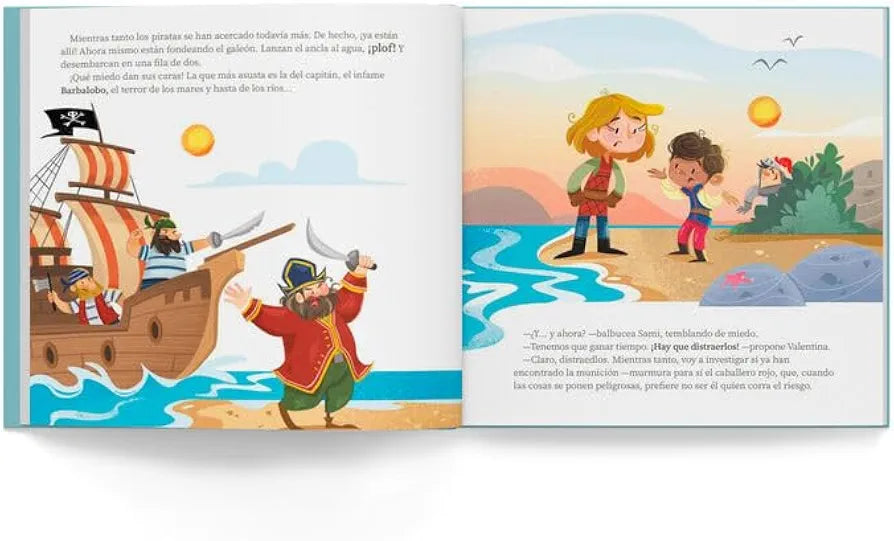 Valentina La fiesta pirata(5/7años)