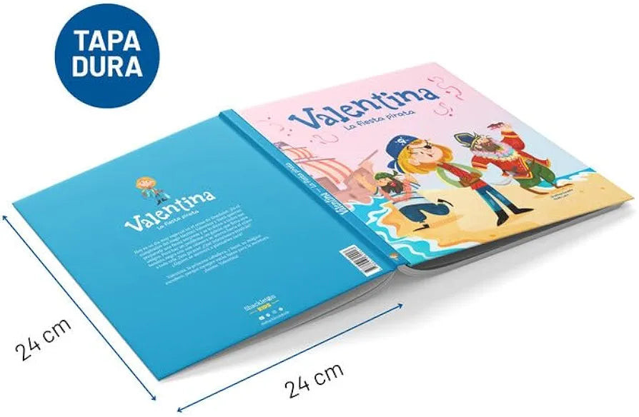 Valentina La fiesta pirata(5/7años)