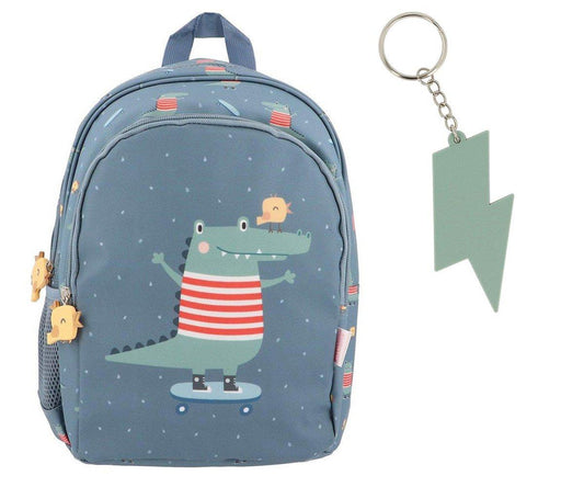 Tutete Mochila Mediana Croc + Llavero Personalizable