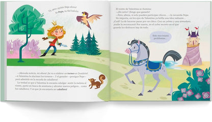 Velentina La princesa caballera (5/7 anños)