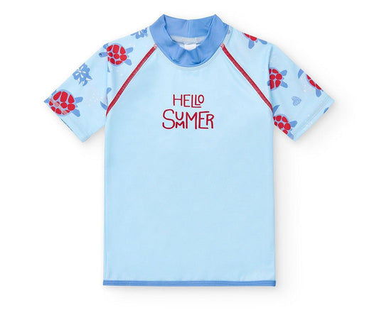Camiseta Manga Corta Protección Solar Tortugas