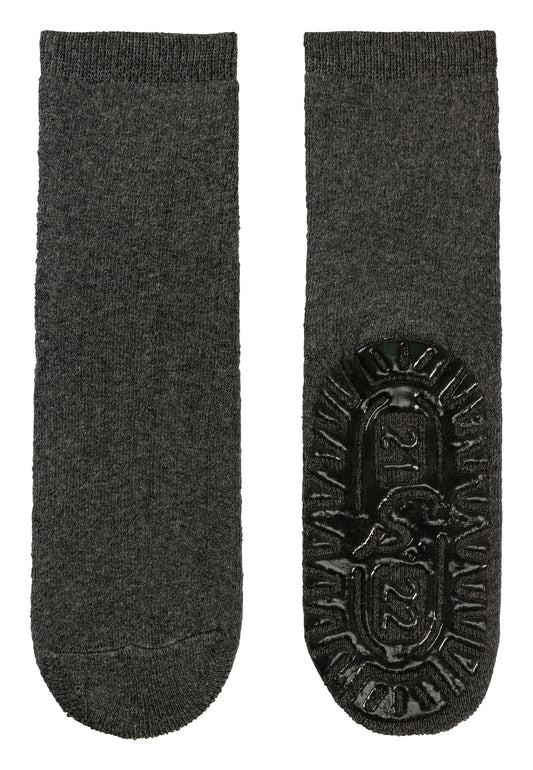 Calcetines Antideslizante  soft gris antracita