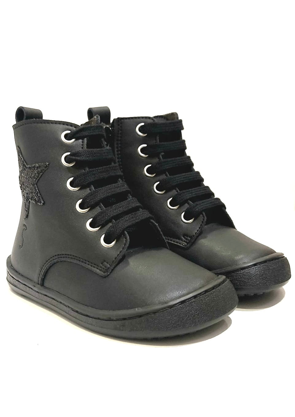Botas Flexi Nens Negro/Estrella brillante
