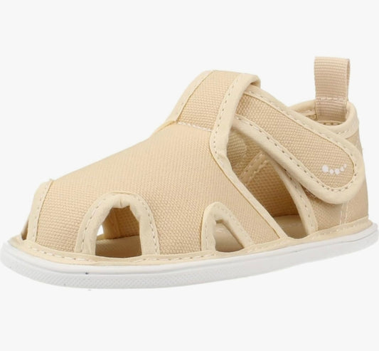 Sandalia Lona Betta beige
