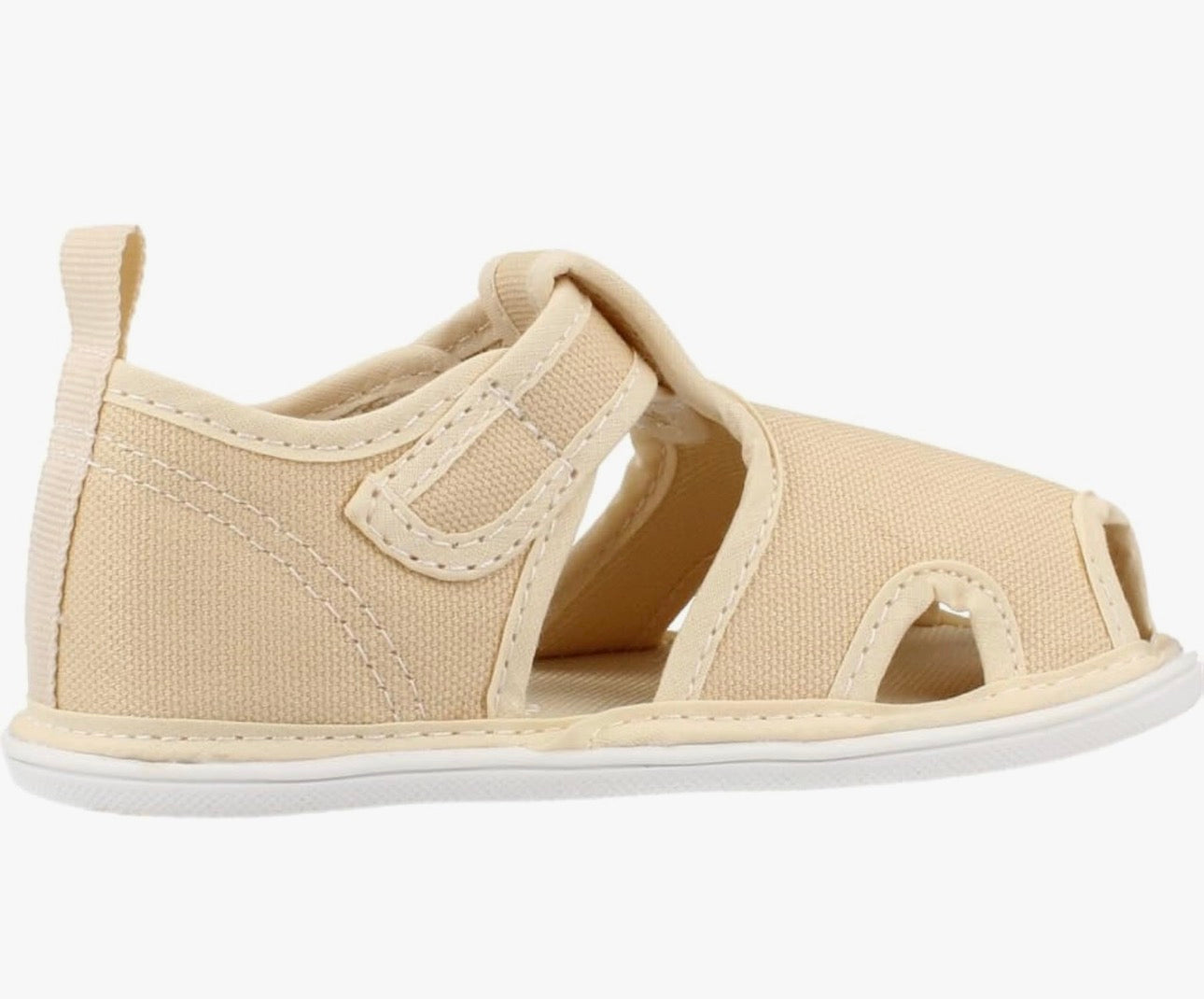 Sandalia Lona Betta beige
