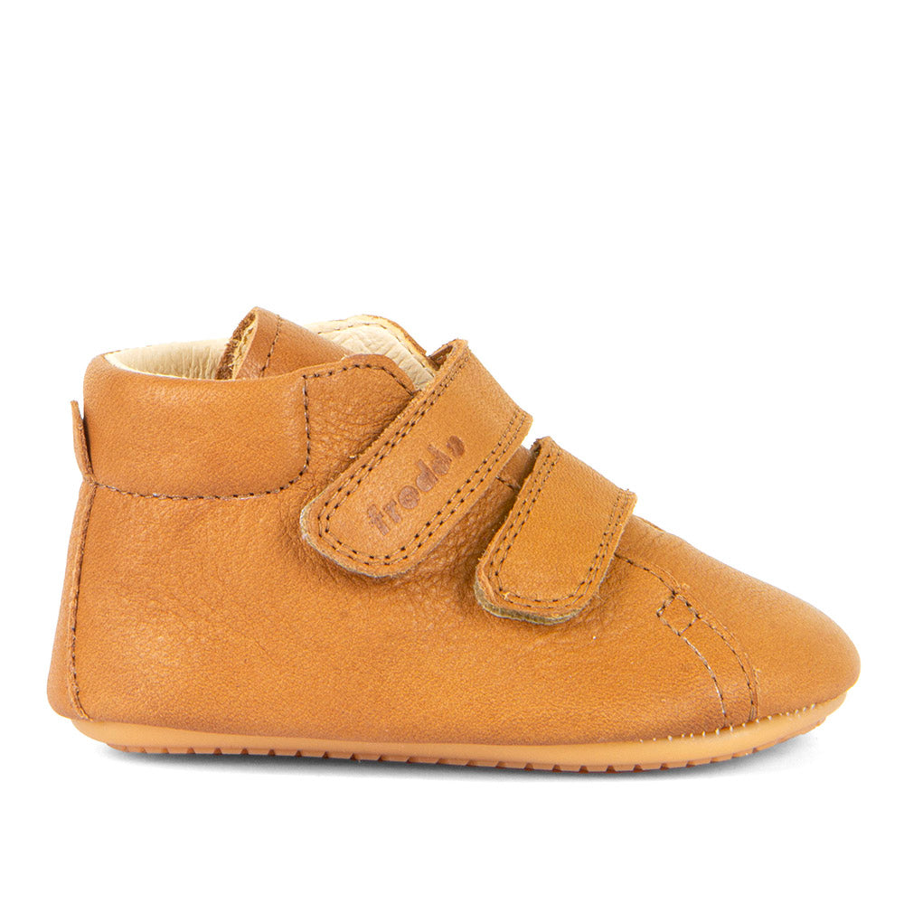 Prewalkers Doble Velcro Cognac