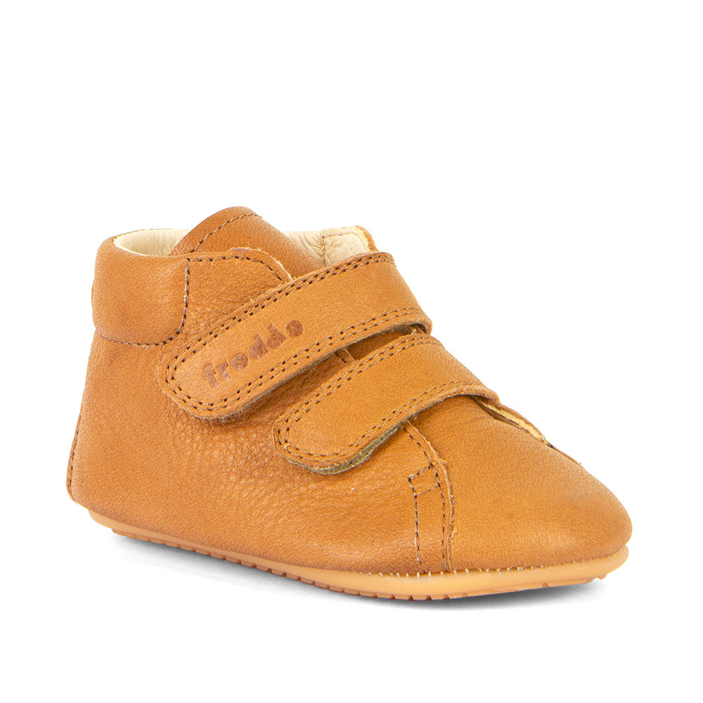 Prewalkers Doble Velcro Cognac