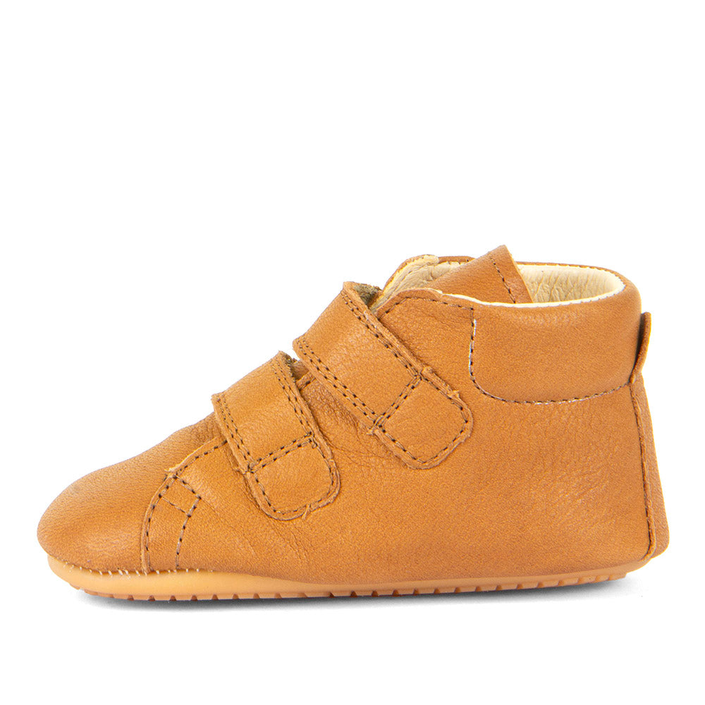 Prewalkers Doble Velcro Cognac