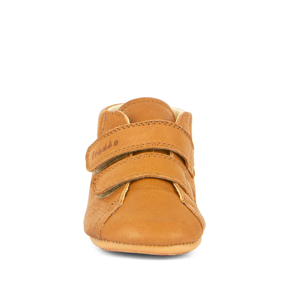 Prewalkers Doble Velcro Cognac