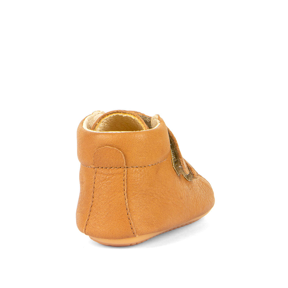 Prewalkers Doble Velcro Cognac
