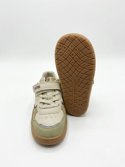 Deportivo Free kids crema/leopardo