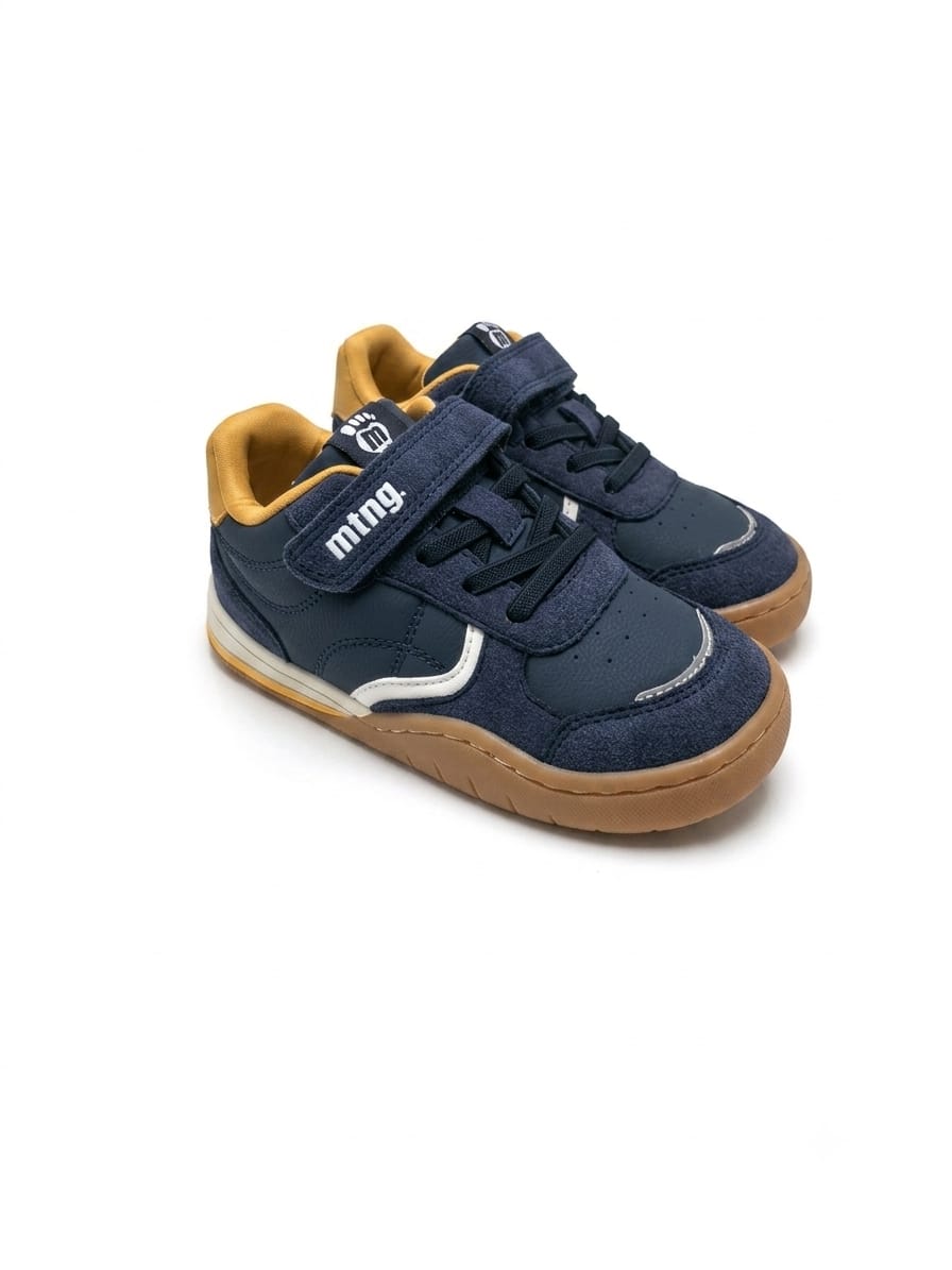Deportivo Free kids marino/ mostaza