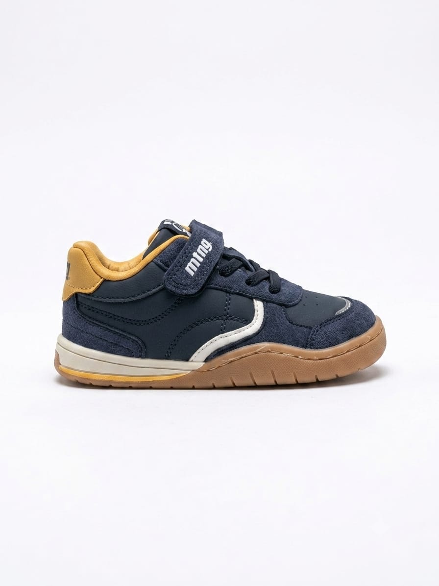 Deportivo Free kids marino/ mostaza