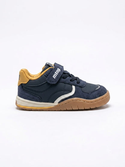 Deportivo Free kids marino/ mostaza