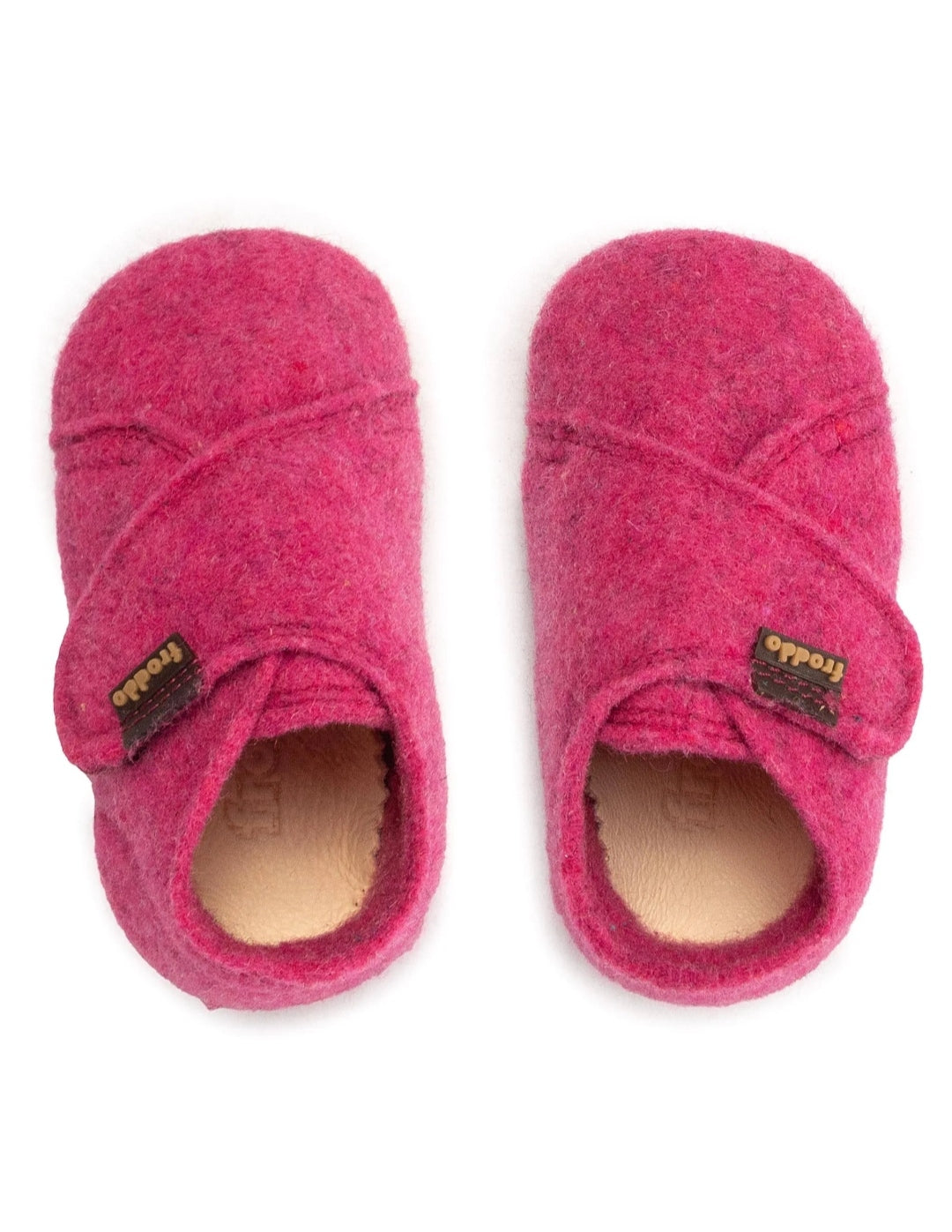 Prewalkers Zapatillas de casa Wooly Fucsia
