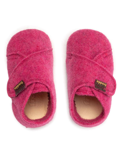 Prewalkers Zapatillas de casa Wooly Fucsia
