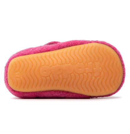 Prewalkers Zapatillas de casa Wooly Fucsia