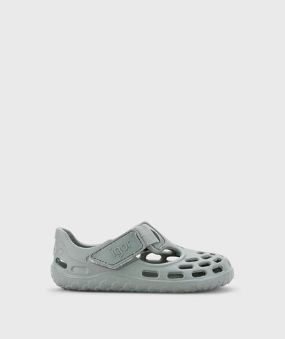 Sandalia estilo zueco Tijuca verde