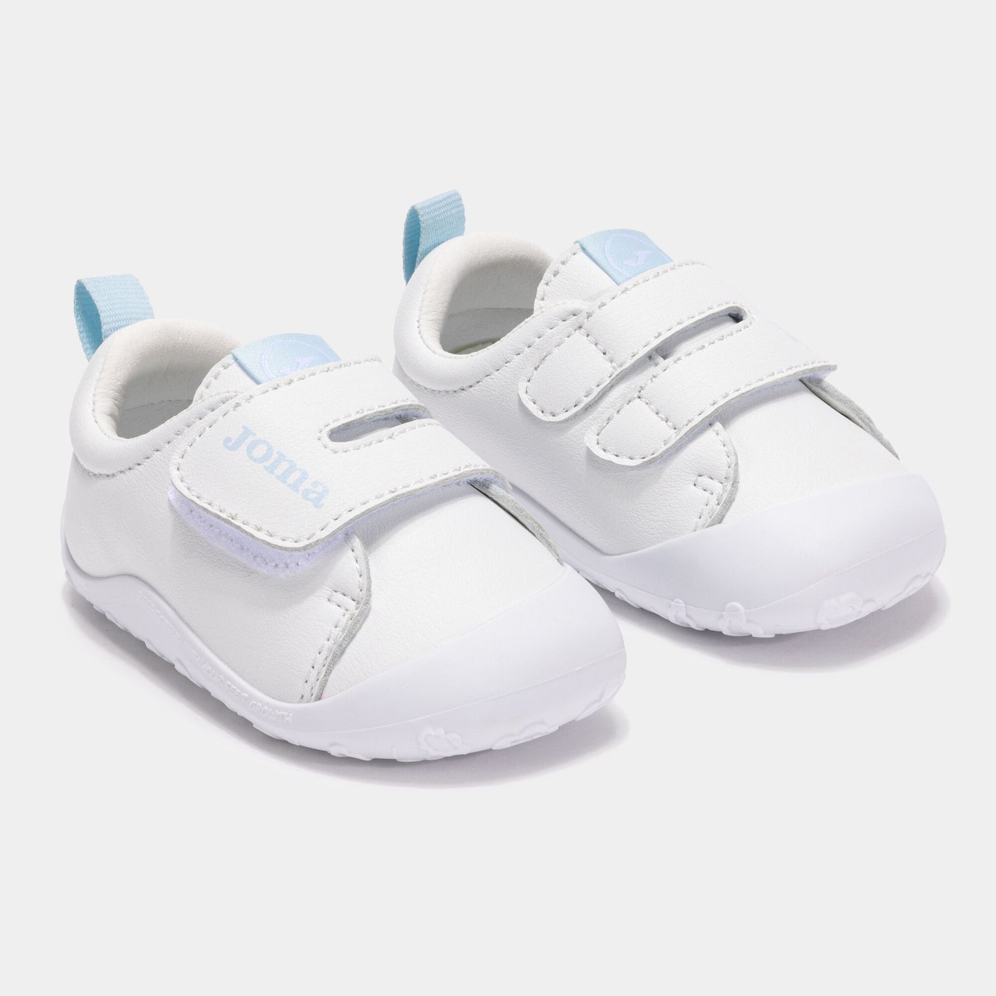 Zapatillas casual Teddy Baby 25 Barefoot junior blanco azul