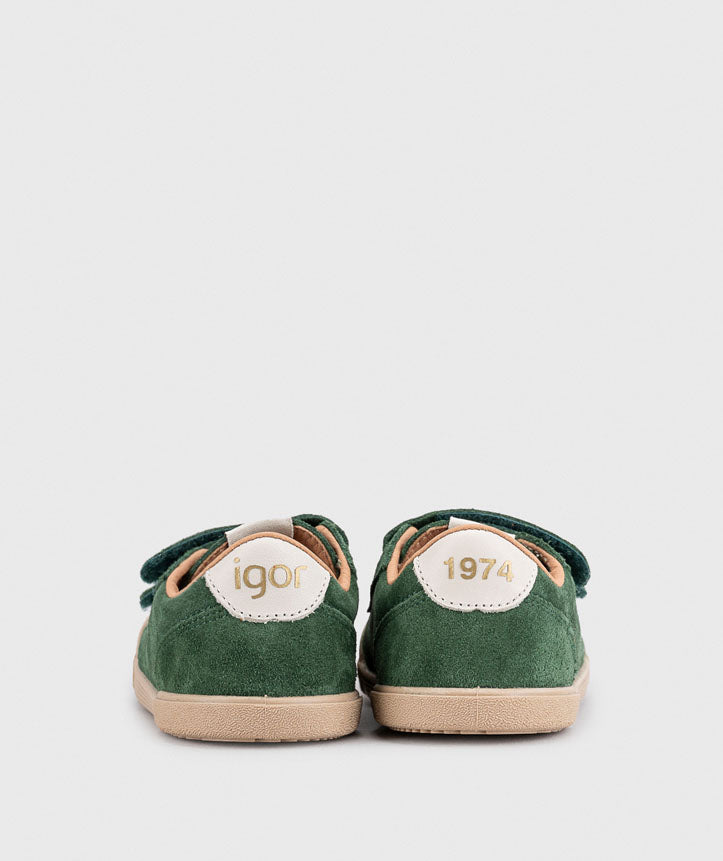 TENNIS SUEDE VERDE( horma media)