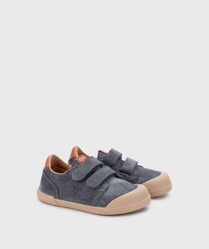 TENNIS SUEDE GRIS AZ ( horma media)
