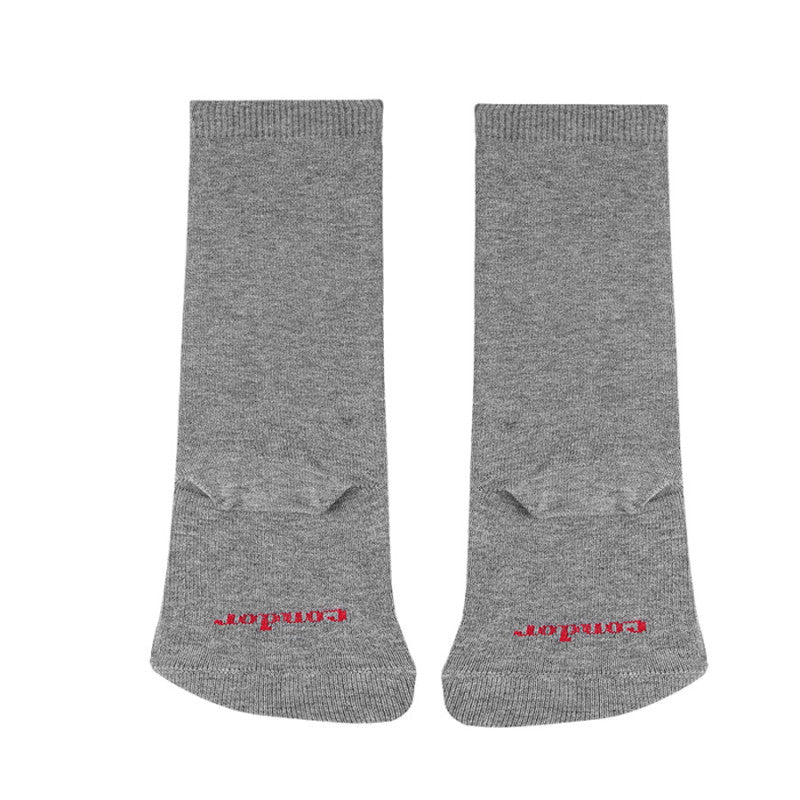 Calcetines Barefoot school gris claro