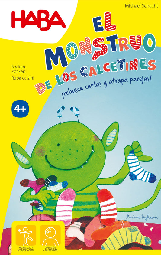 El Monstruo de los Calcetines - El Juego de Cartas