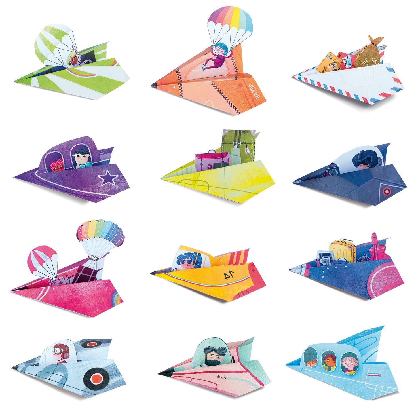 Easy Origami - Aviones