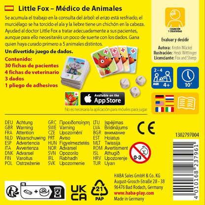 Little Fox Médico de animales