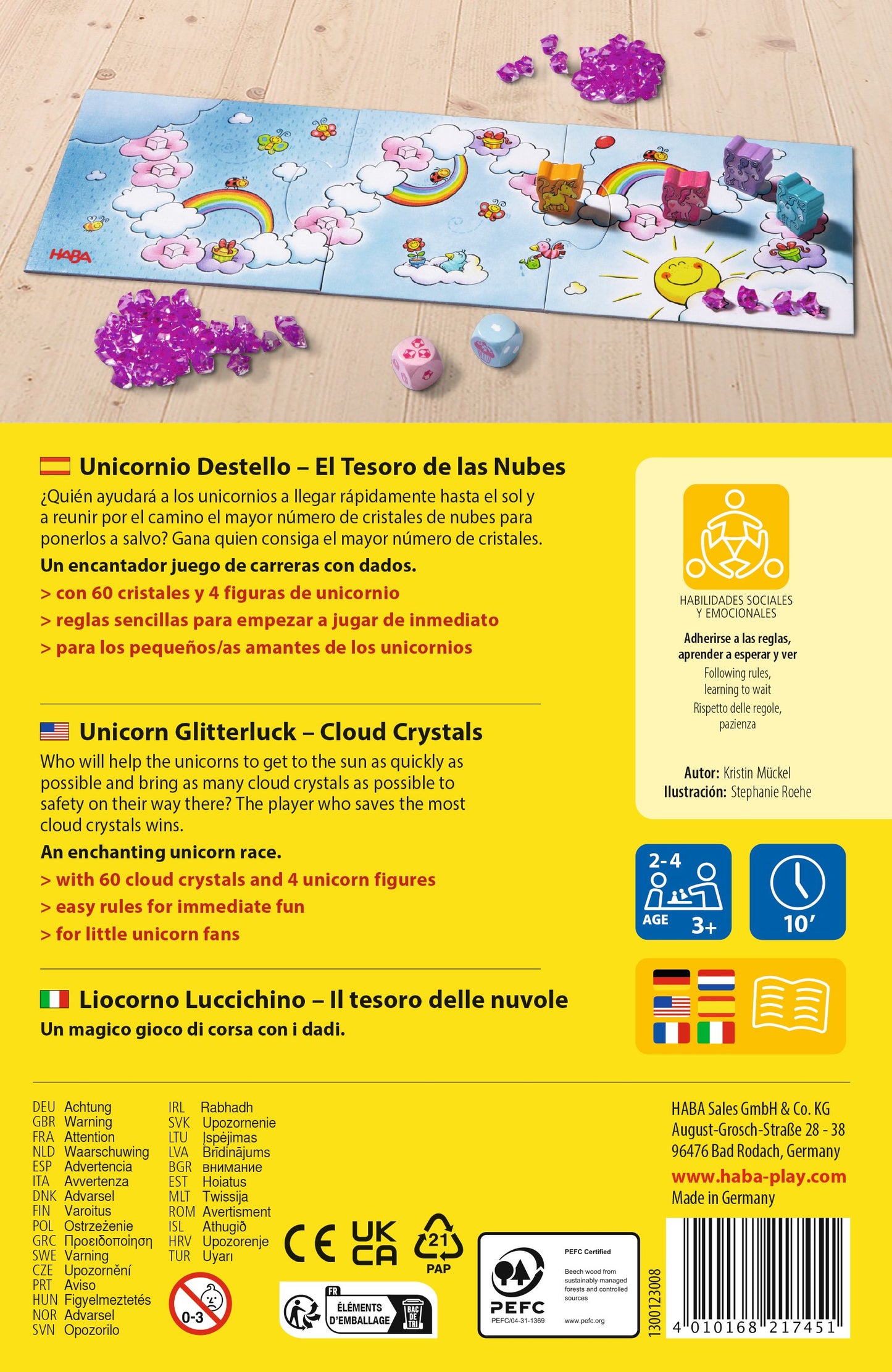 Unicornio Destello – El Tesoro de las Nubes