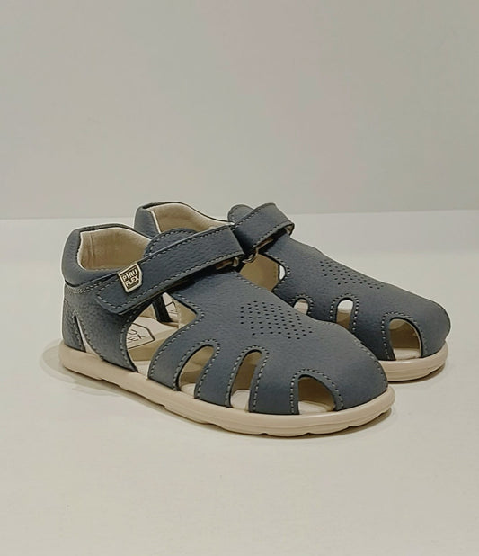 Sandalia Piruflex piel smoke(kids)