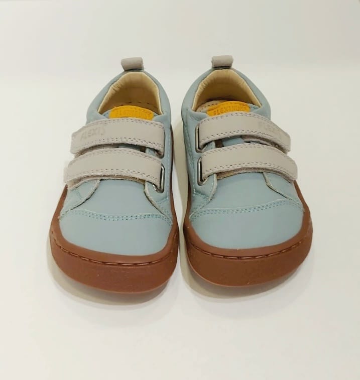 Deportiva  Piel lavanda SAFIRA GRIS