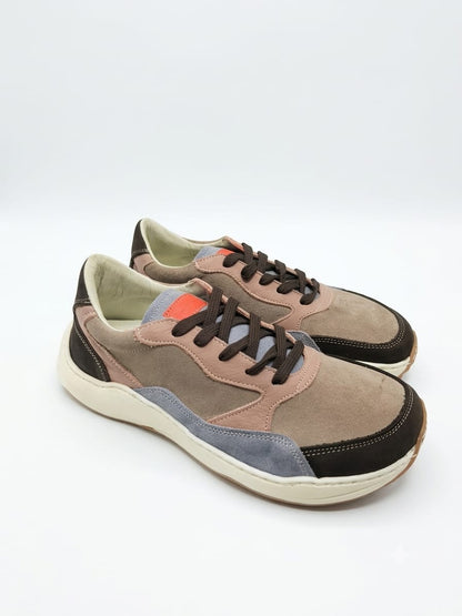 Deportiva Adn beige/ marron/niquel