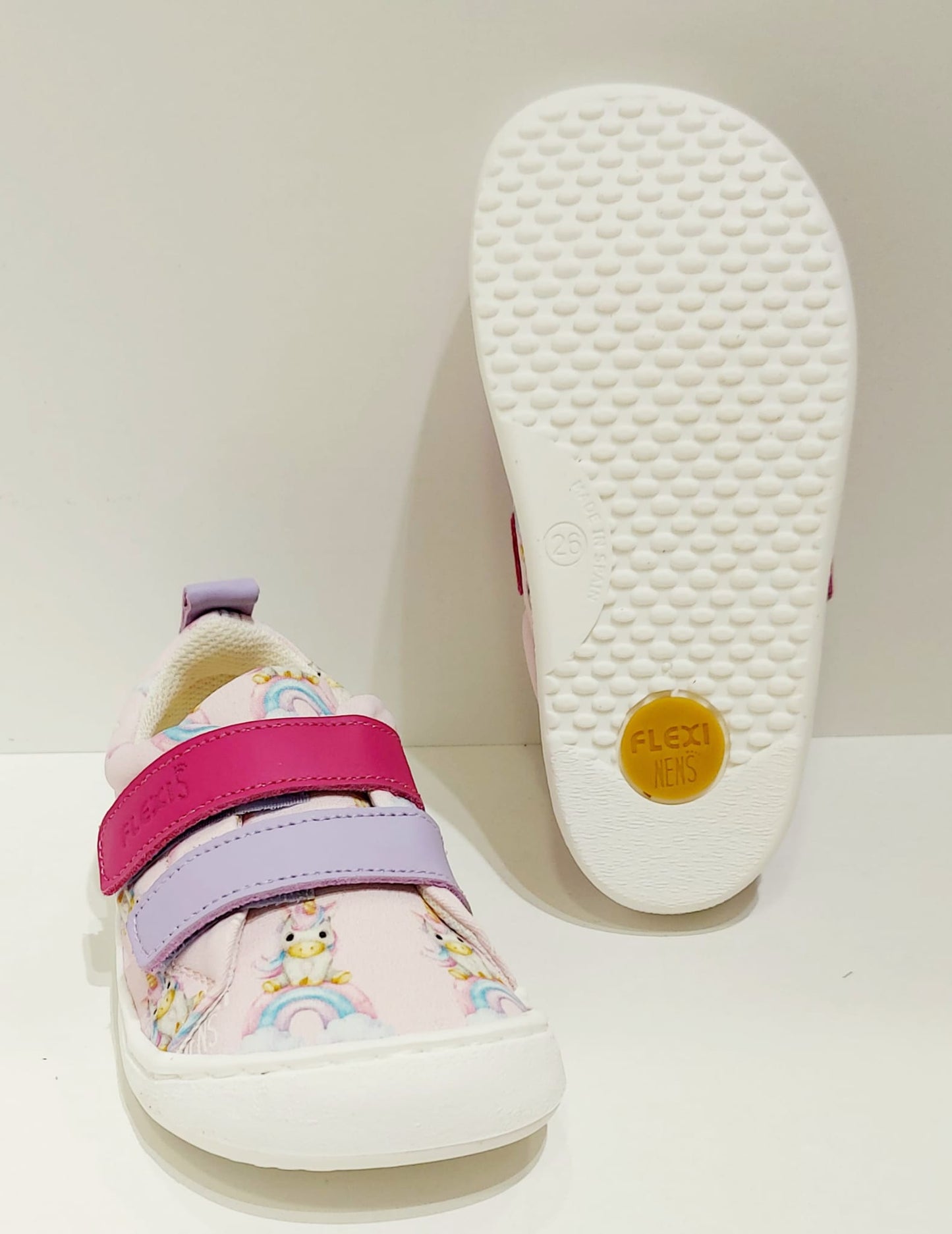 Deportiva lona Seaqual microfibra Unicornio iris/rosa/lila