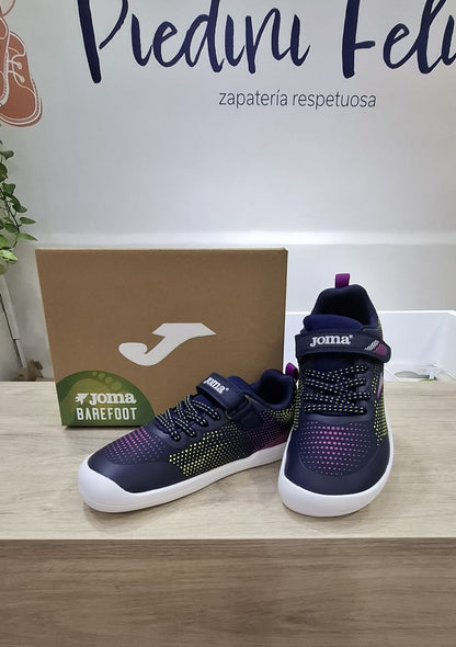 Zapatillas Flexy JR barefoot 2603 lila