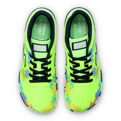 Zapatillas Futbol sala  top flex 2611 verde indoor ( junior y adulto)