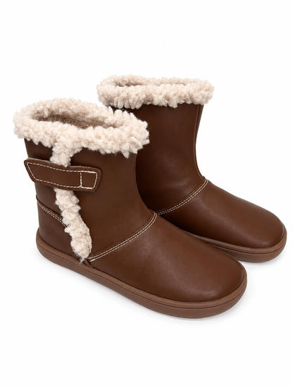 Bota borreguillo piel Madison marron