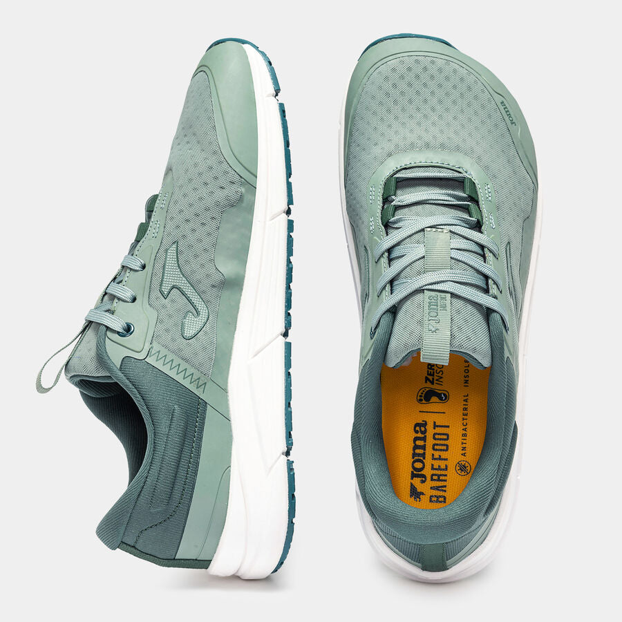 Zapatillas Casual Neron barefoot 26 hombre verde