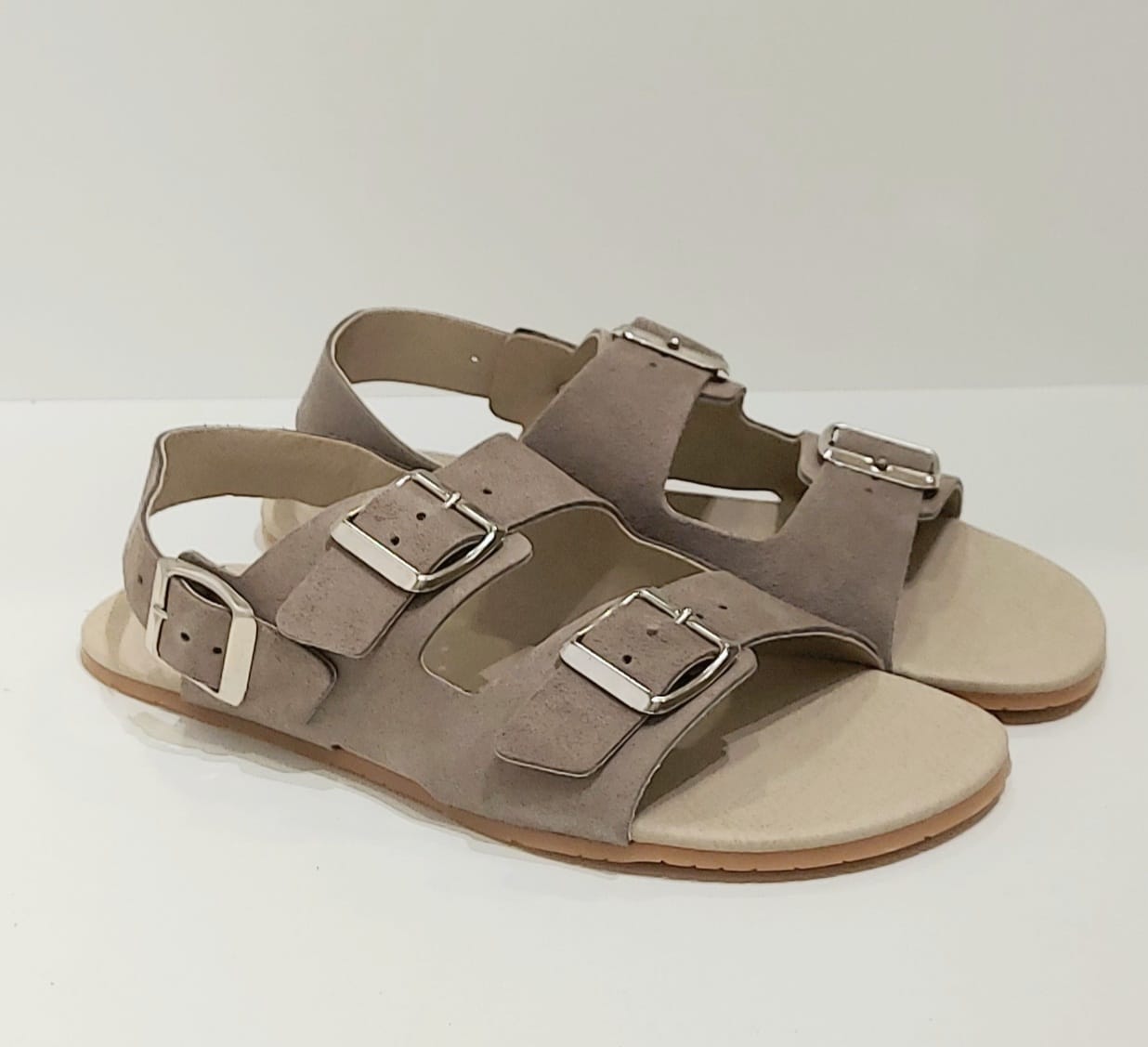 Sandalias Coqueflex hebillas suede