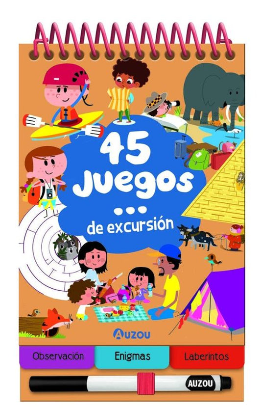 45 juegos De......¡ ( libro para jugar) (3+)