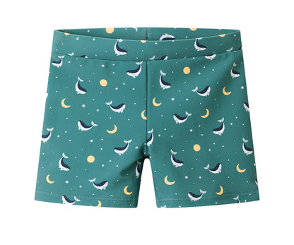 Bañador short whale teal