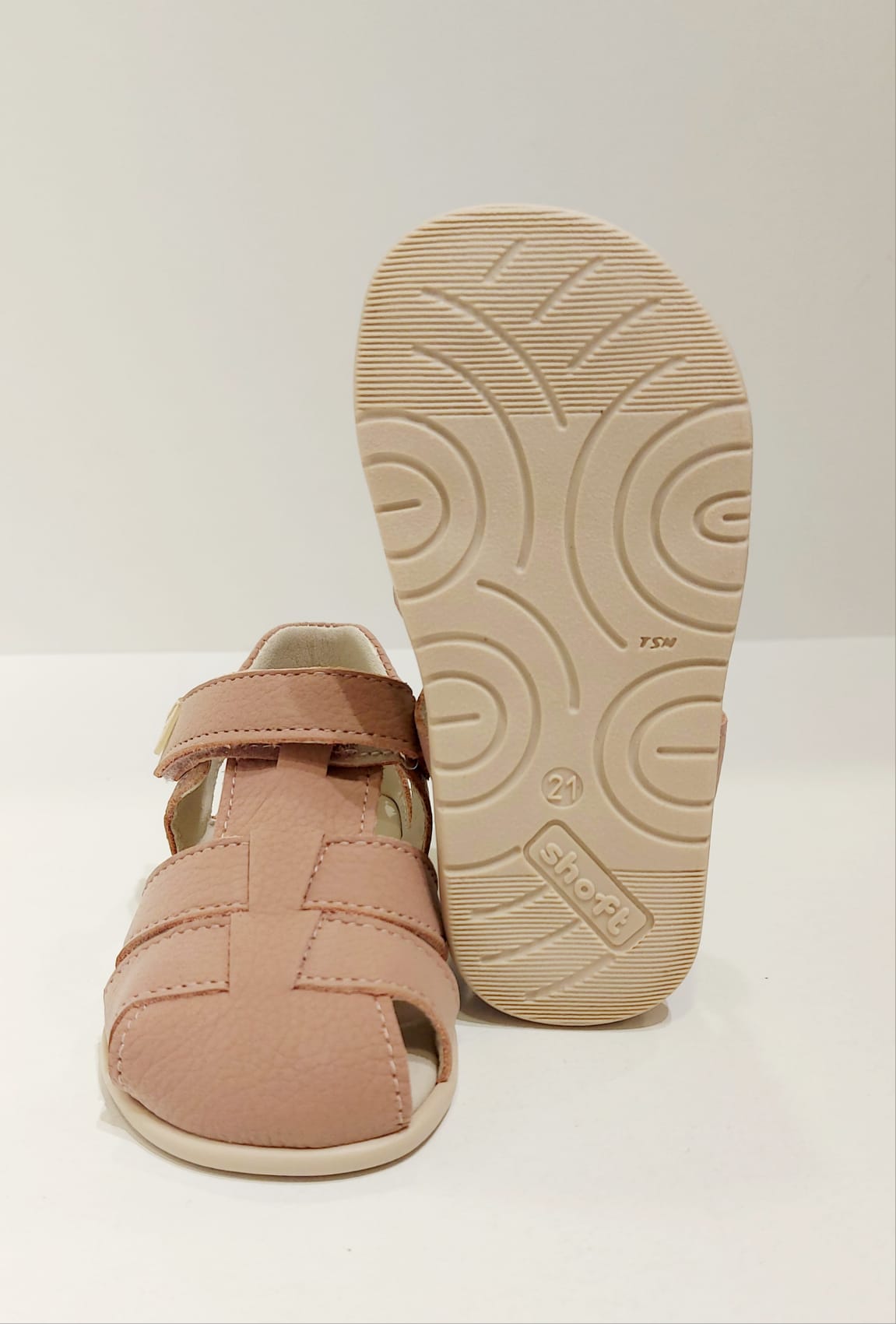 Sandalia Piruflex  piel rosa